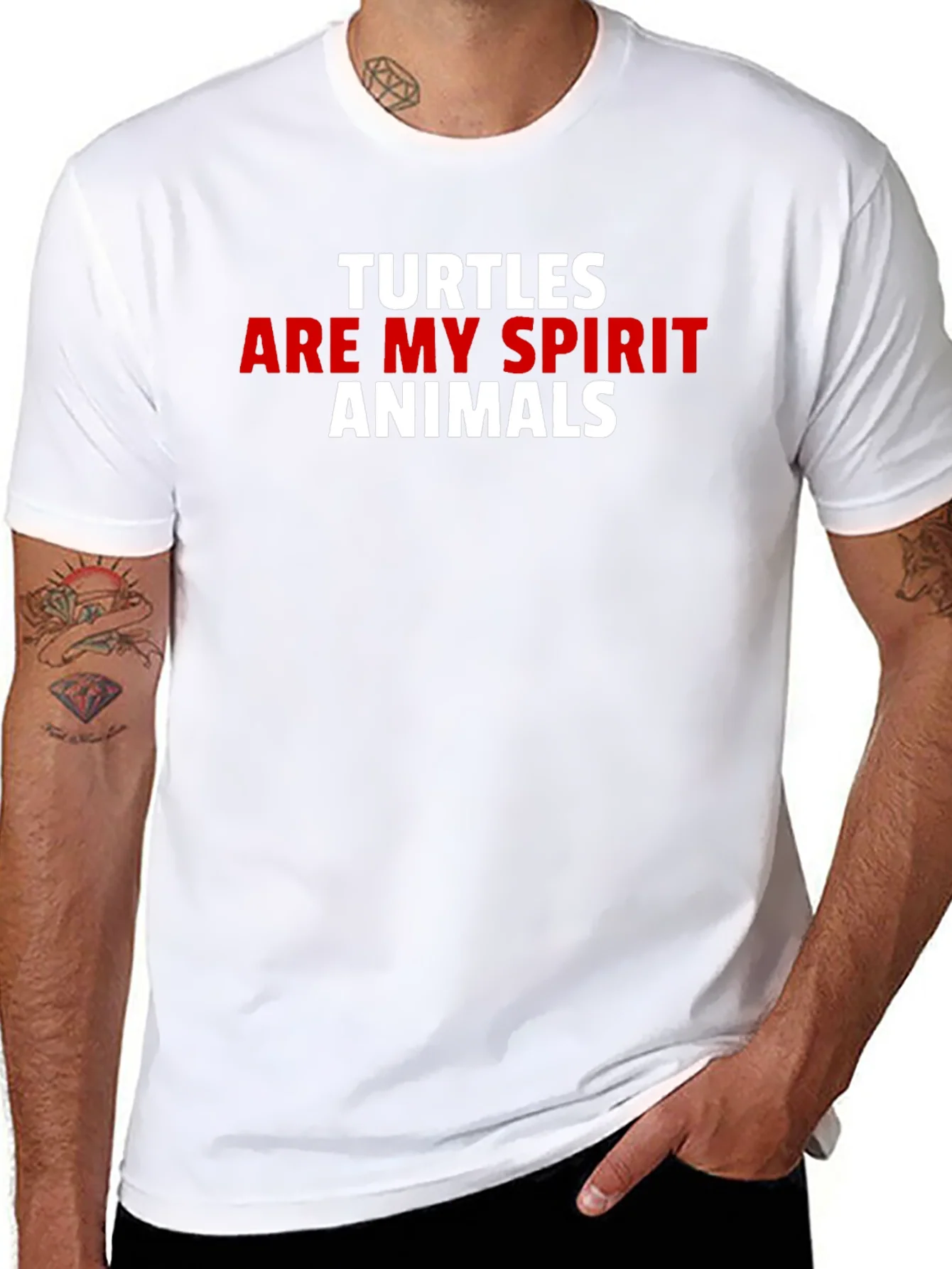 Turtles Are My Spirit Animals Graphic T-Shirt