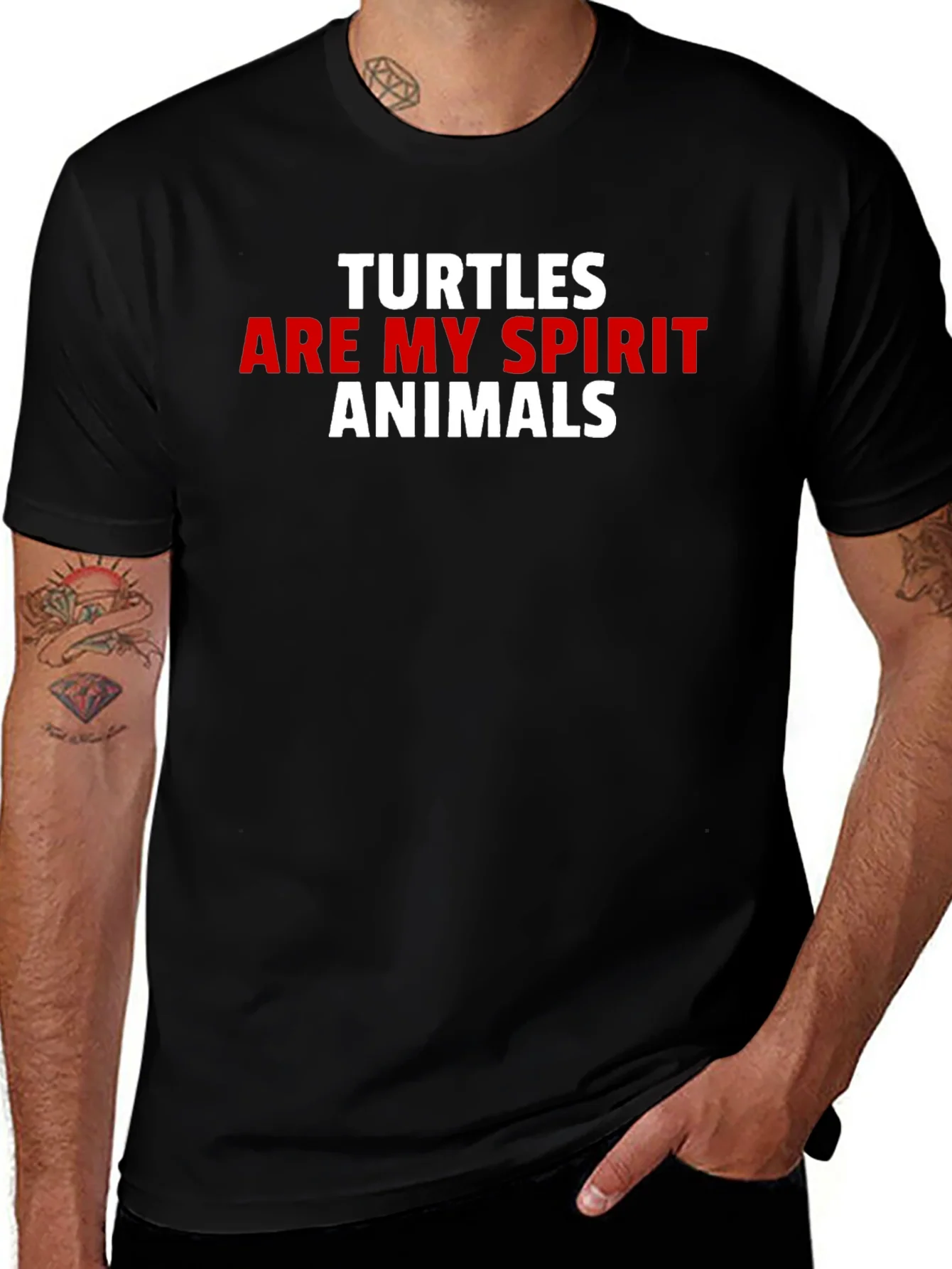 Turtles Are My Spirit Animals Graphic T-Shirt