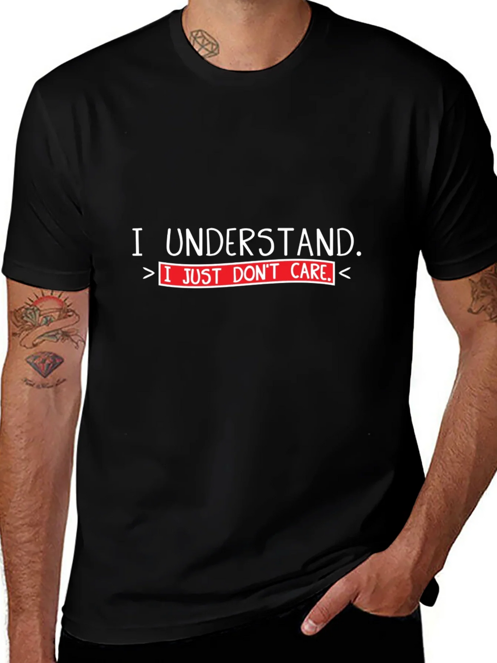 I Understand I Just Dont Care T-Shirt