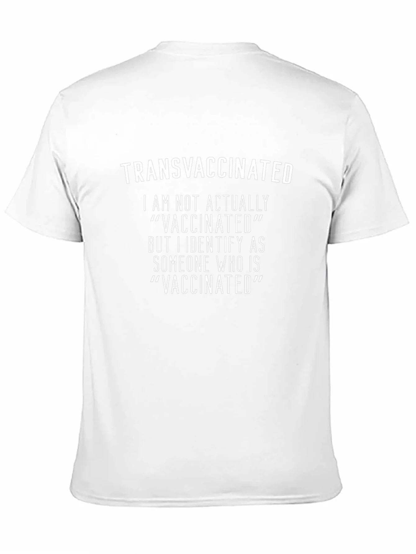 Transvaccinated T-Shirt - Novelty Sarcastic Tee