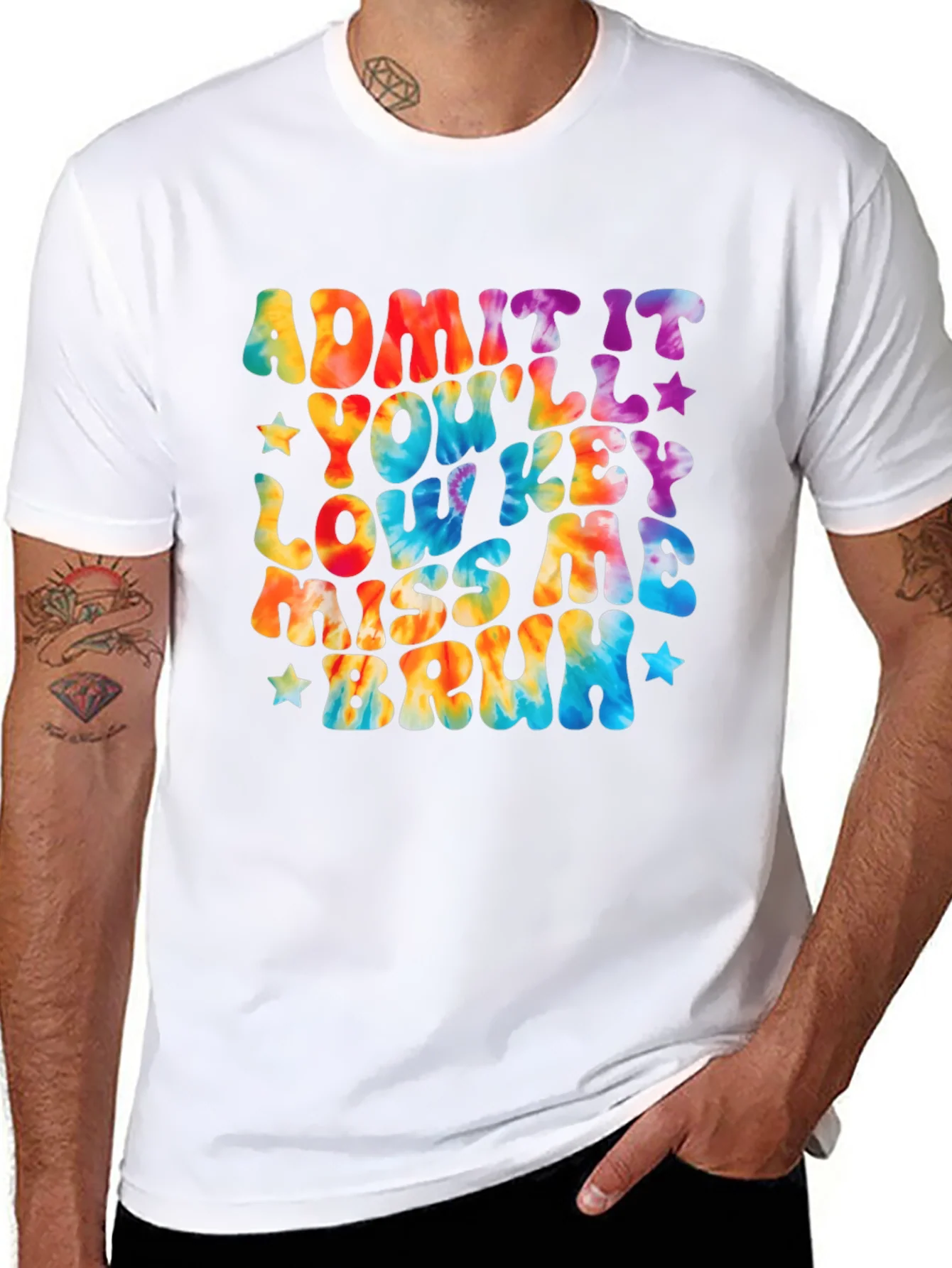 Admit It Youll Lowkey Miss Me Bruh T-Shirt