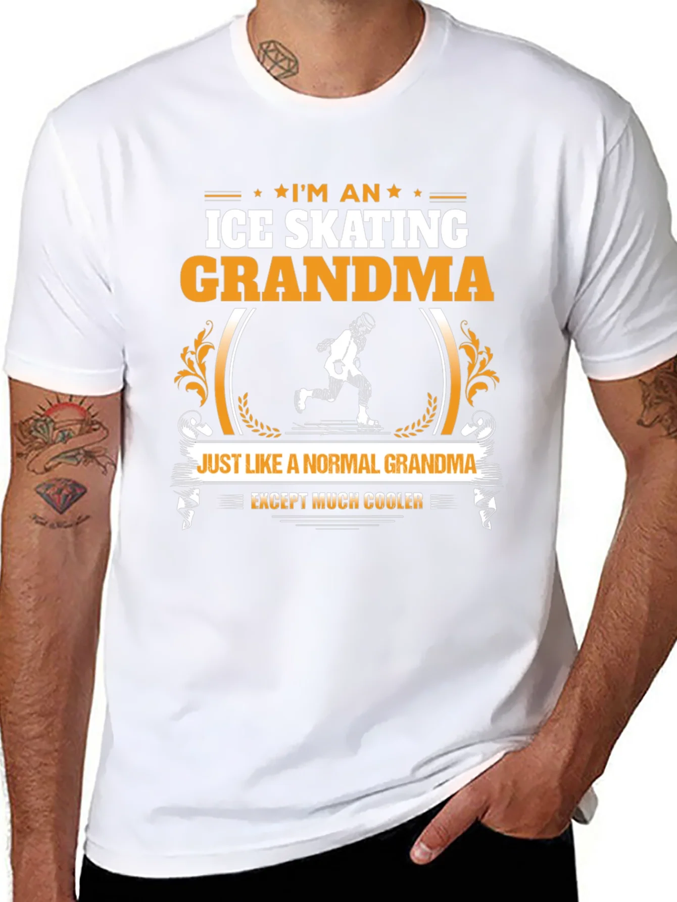 Ice Skating Grandma T-Shirt
