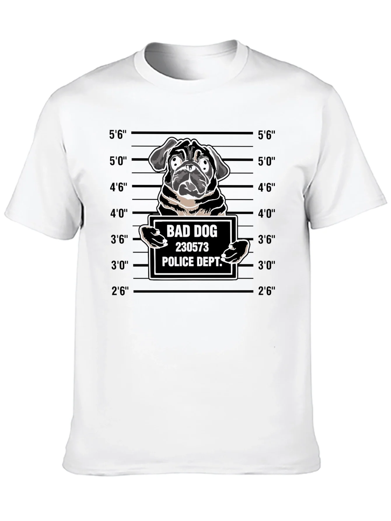 Bad Dog Mugshot Graphic Tee