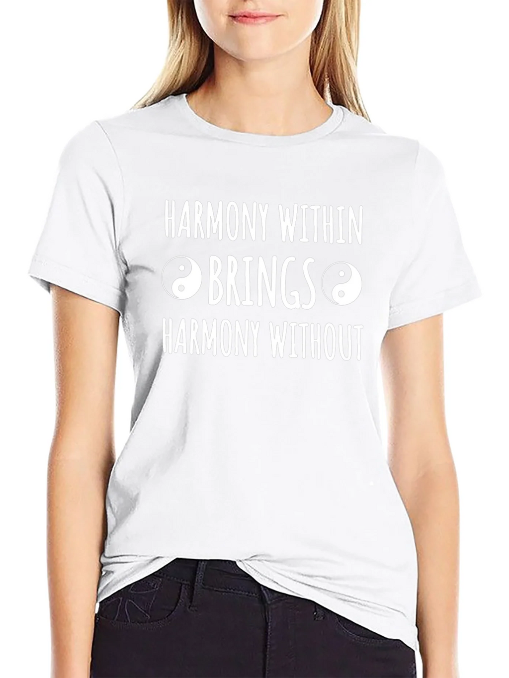 Harmony Within T-Shirt - Yin Yang Graphic Tee