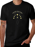 Hunters Blue Moon Halloween Graphic Tee - Black