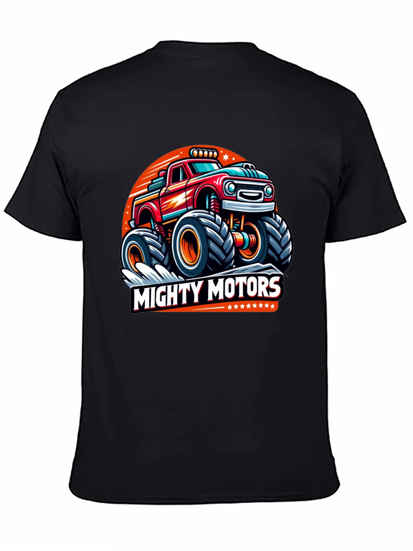 Mighty Motors Monster Truck Graphic Tee