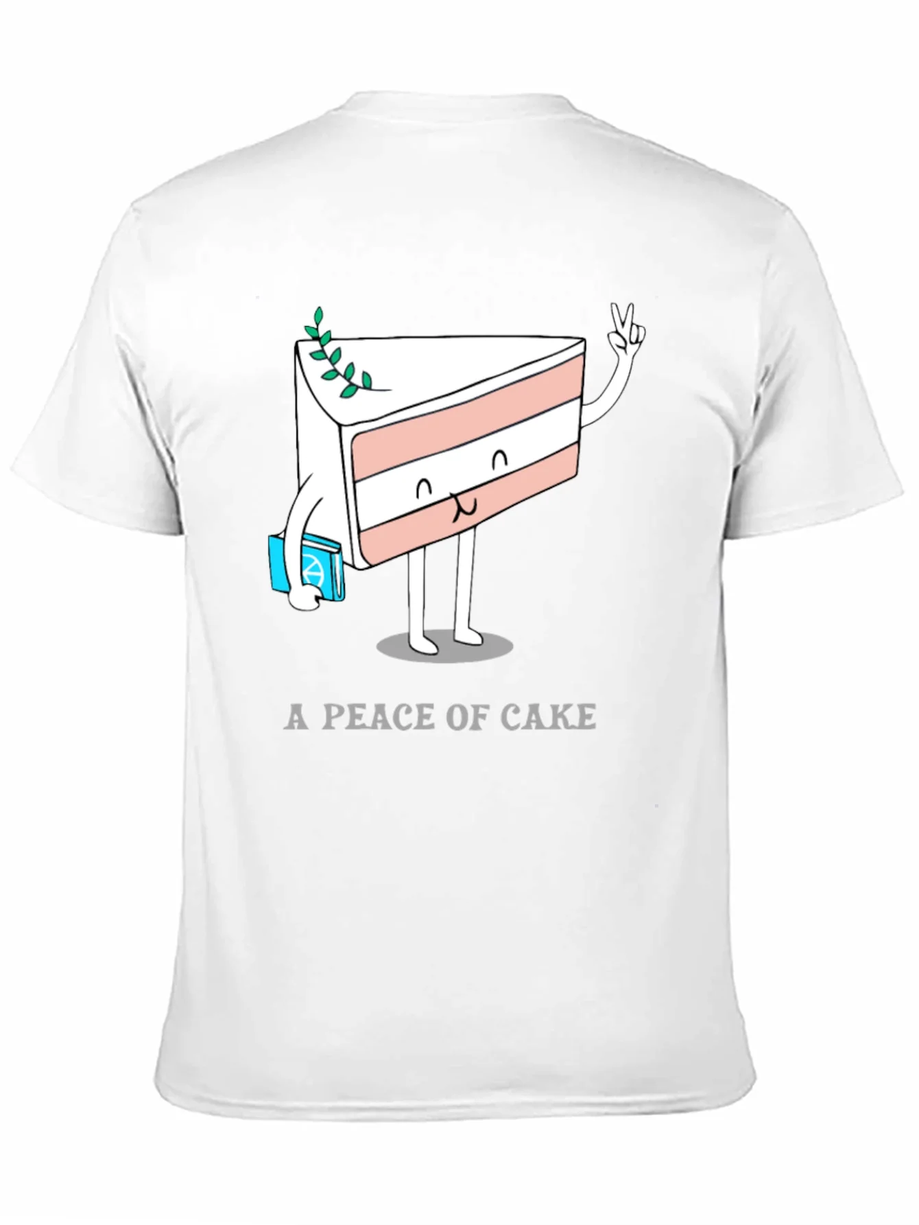 A Piece of Cake T-Shirt - Funny Cartoon Dessert Tee