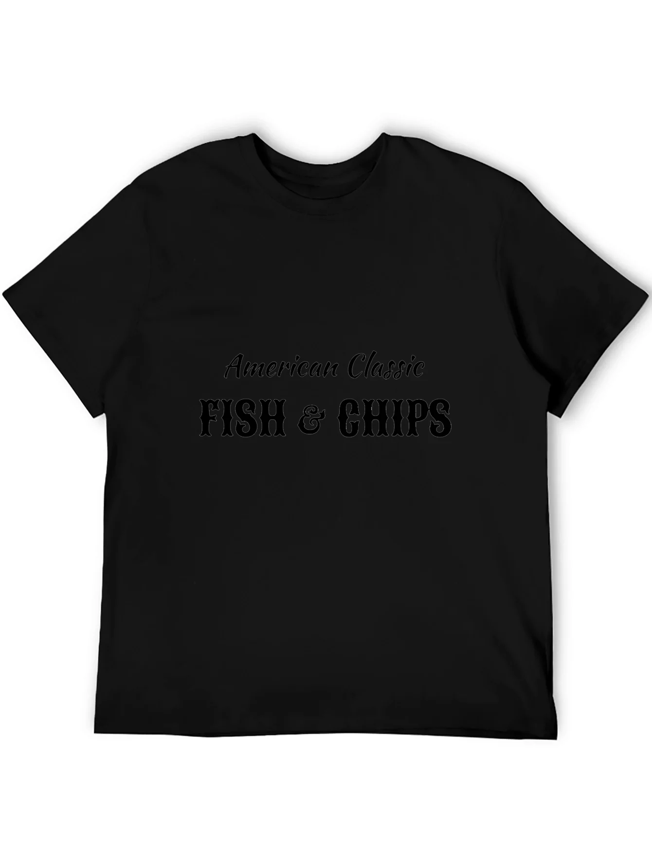 American Classic Fish & Chips Graphic T-Shirt